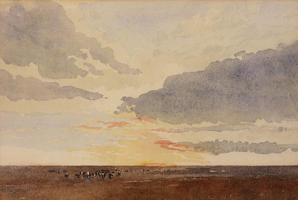 Frederick George Cross (1881-1941) - watercolour