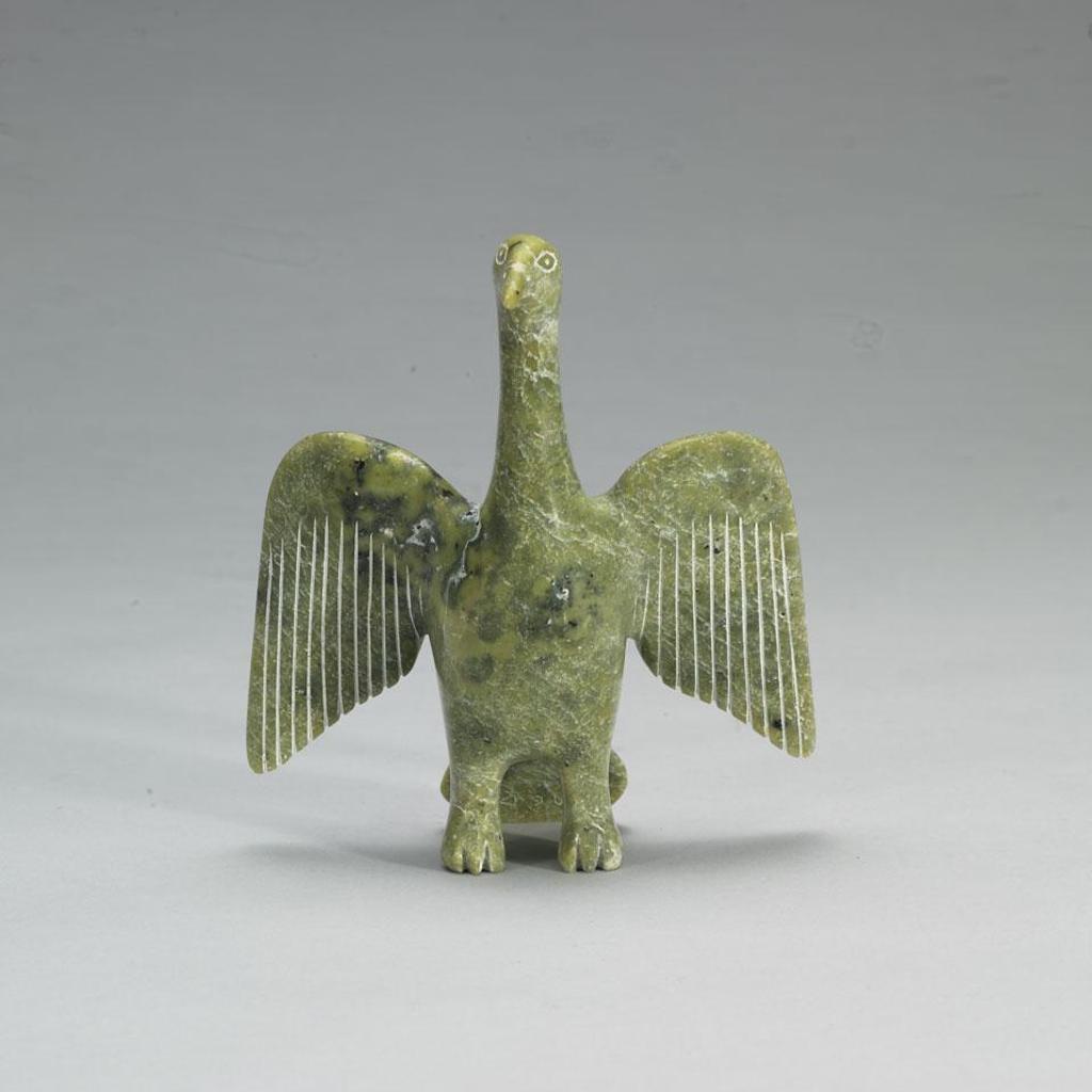 Abraham Etungat (1911-1999) - Bird With Outstretched Wings