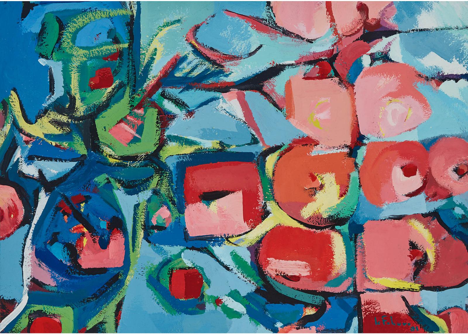Jean LeFébure (1930-2013) - Sans Titre, 1981