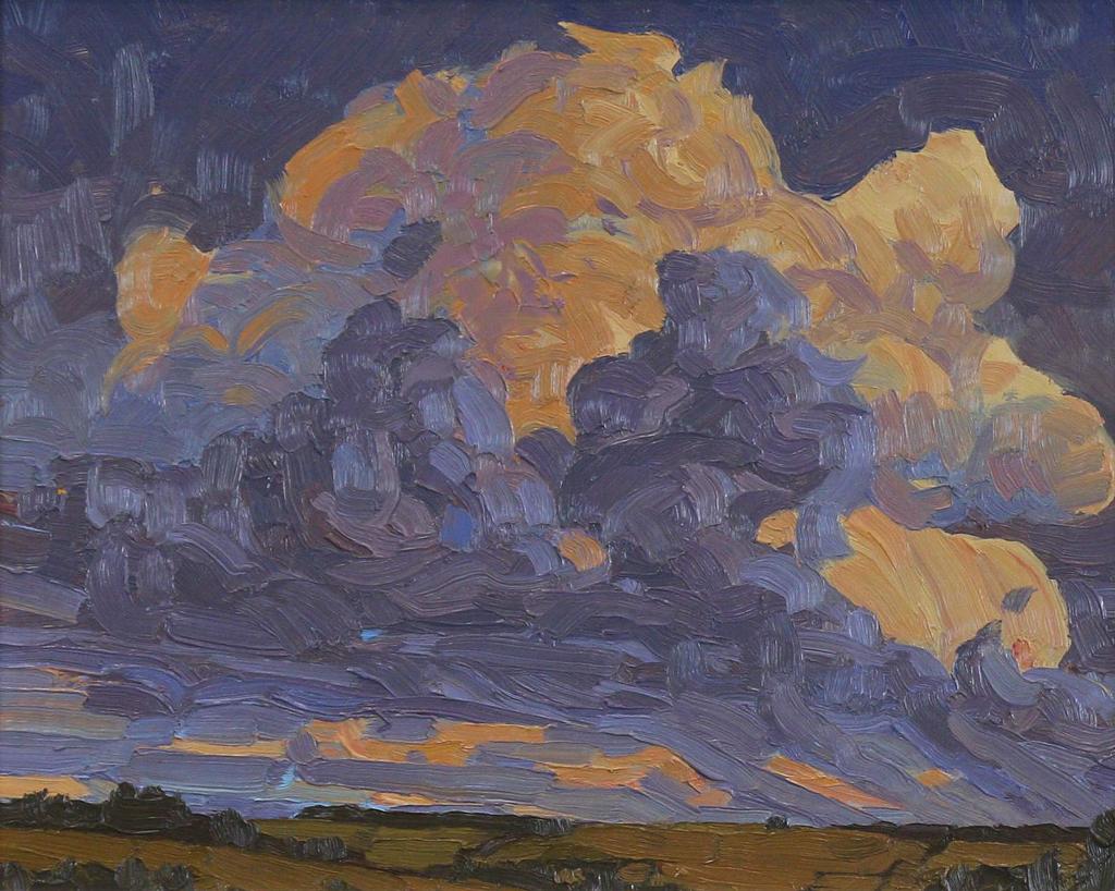 William (Bill) James Parker (1946-2013) - Evening Thunderhead; 2002