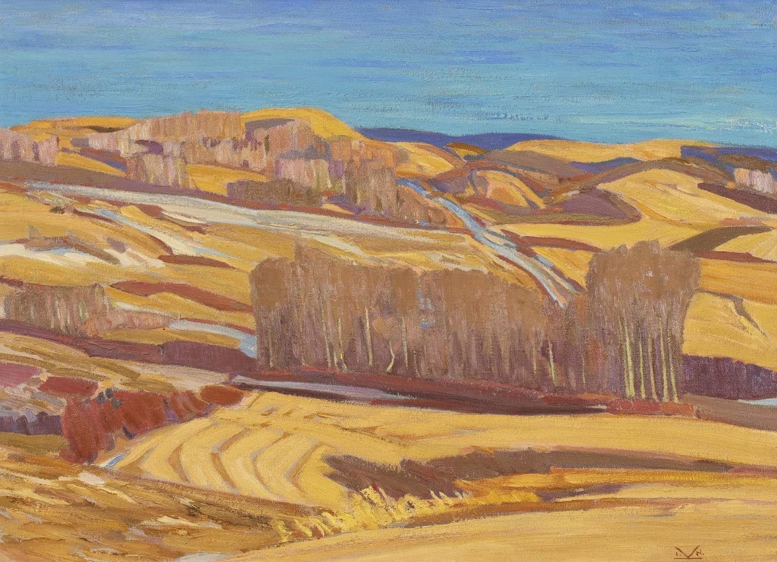 Illingworth Holey (Buck) Kerr (1905-1989) - Hill Road, Late Winter