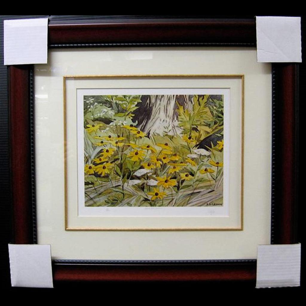 Alfred Joseph (A.J.) Casson (1898-1992) - Black Eyed Susans; Halfway Lake