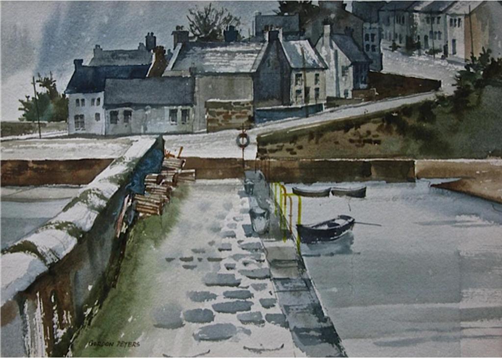 Gordon Peters (1920-2014) - Roundstone Quay