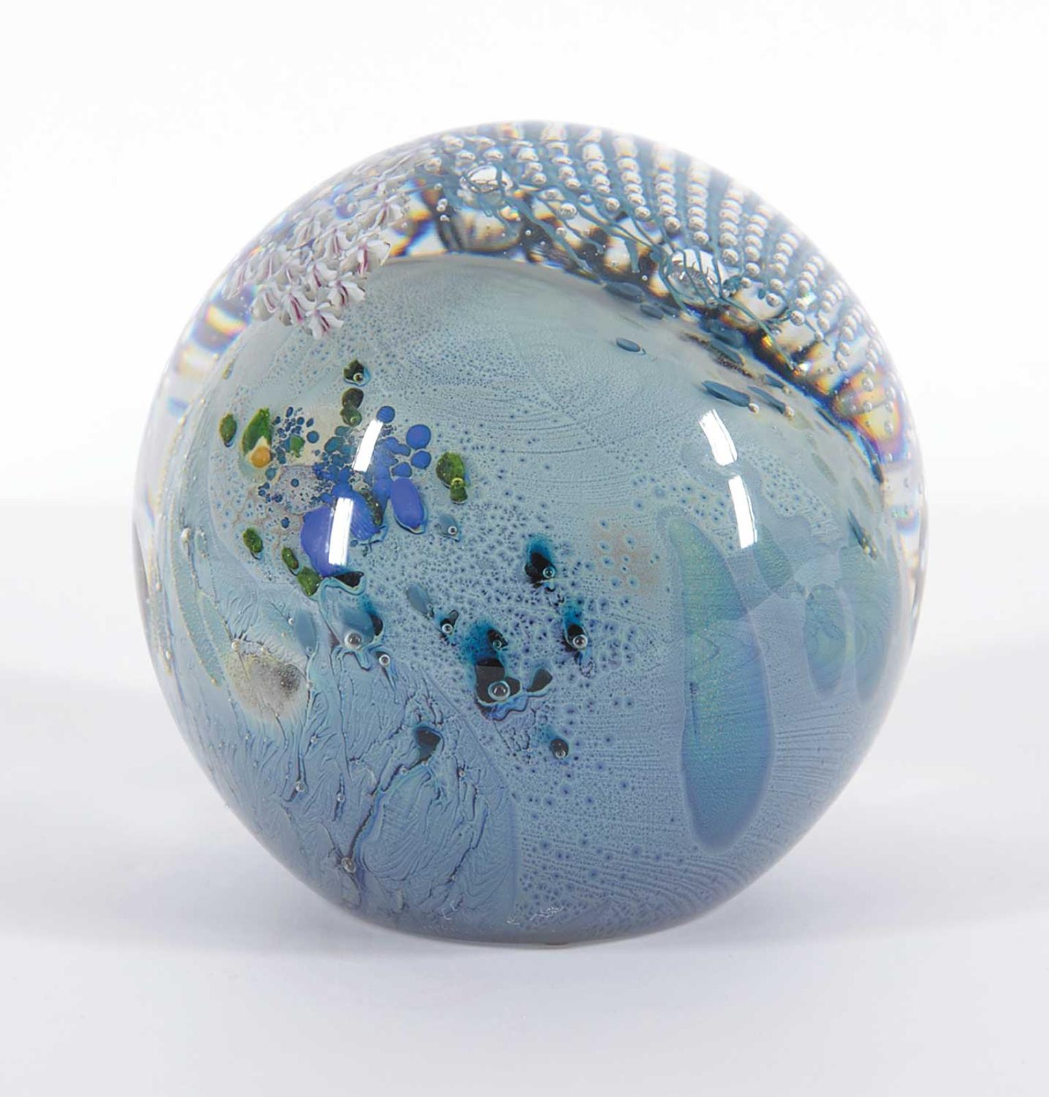 Josh Simpson - Large Globe Paperweight