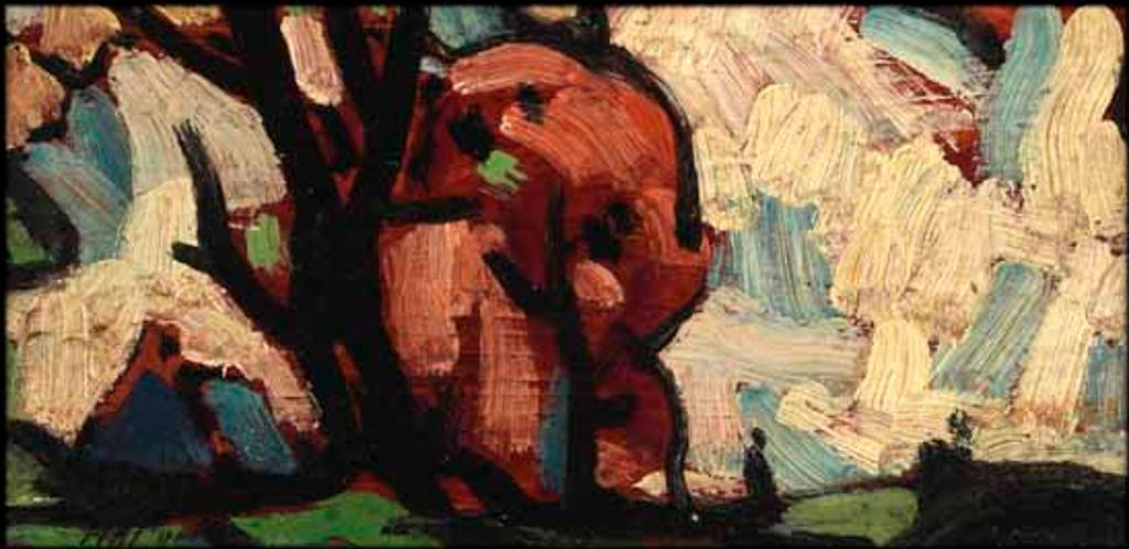 Marc-Aurèle Fortin (1888-1970) - Paysage des Laurentides