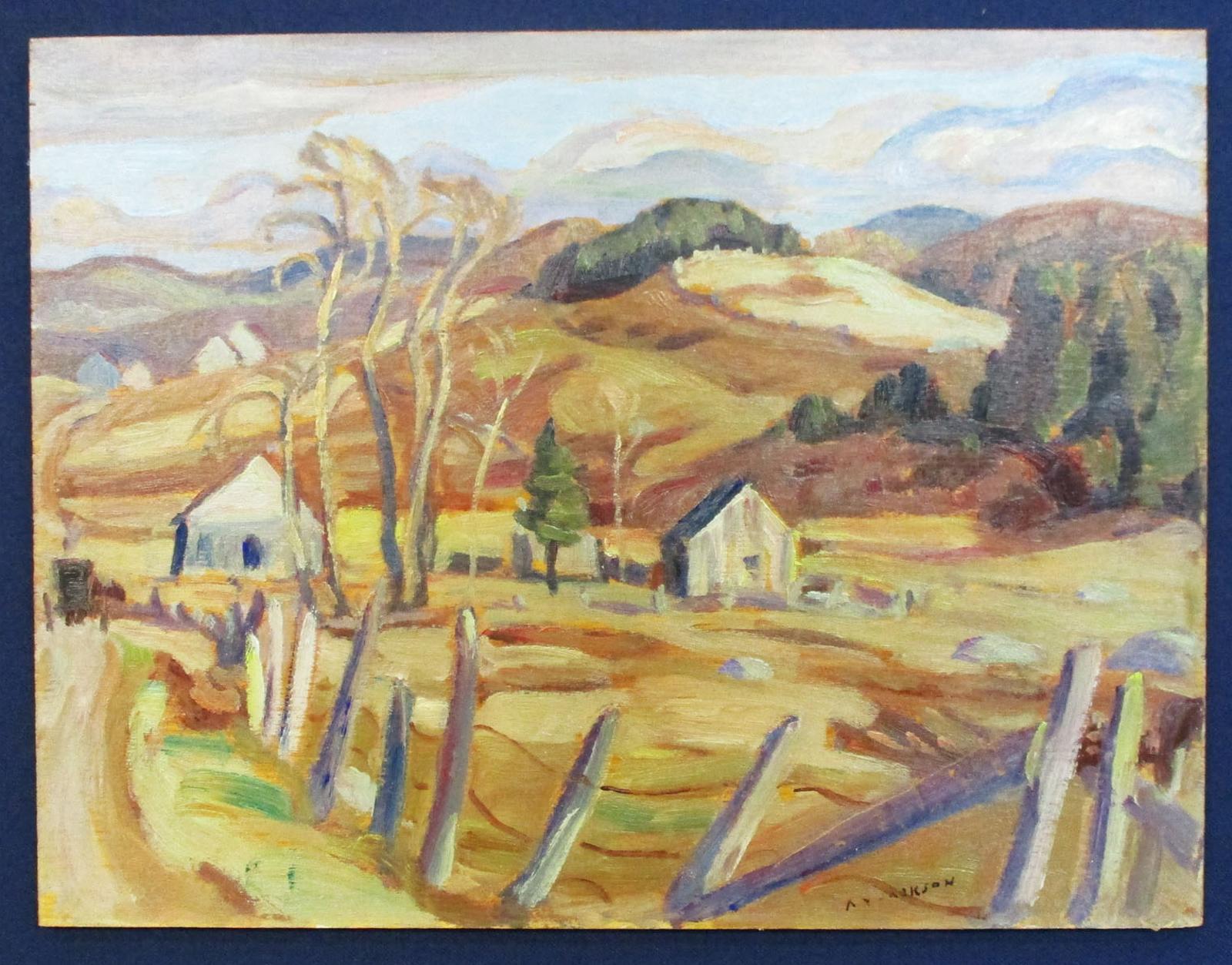 Alexander Young (A. Y.) Jackson (1882-1974) - Country Road