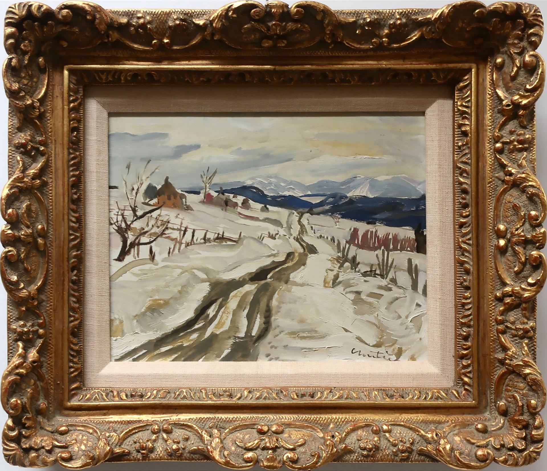 Albert Edward Cloutier (1902-1965) - Near Belvedere, Baie St. Paul