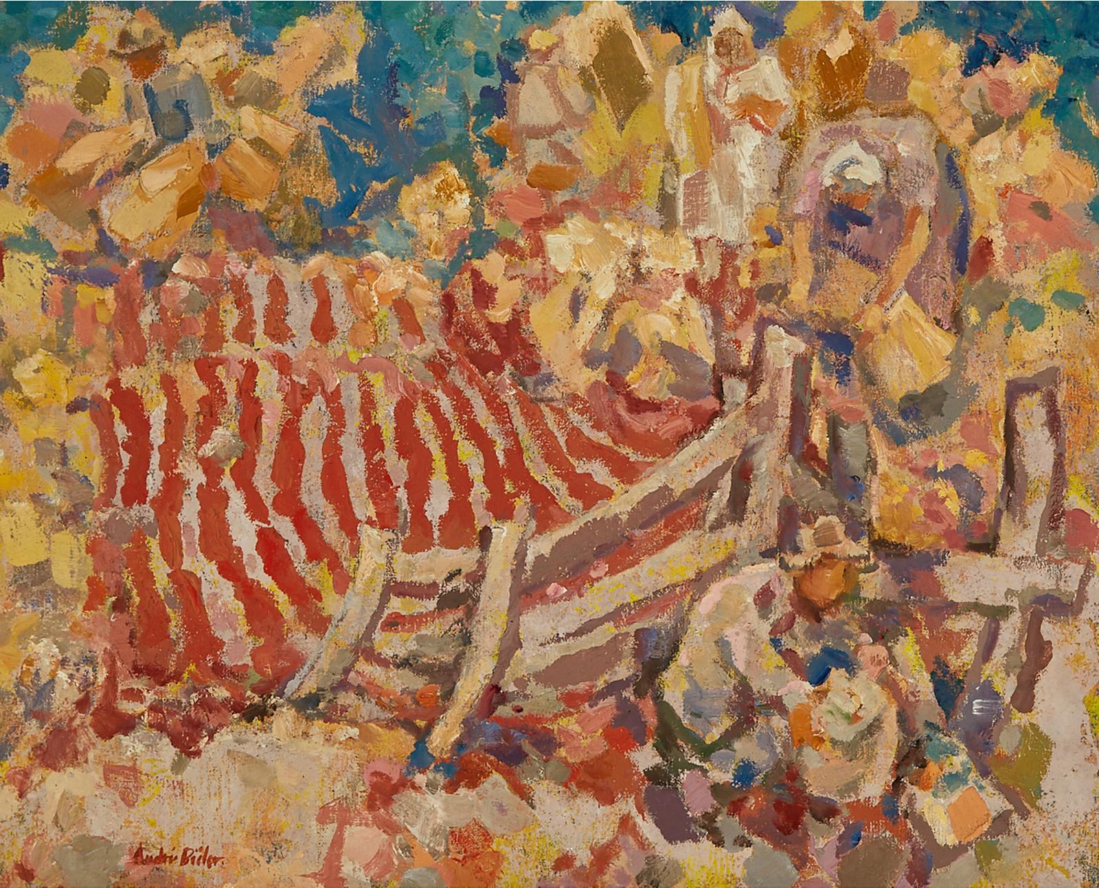 André Charles Biéler (1896-1989) - Après Les Semailles, La Belle Moisson, 1977