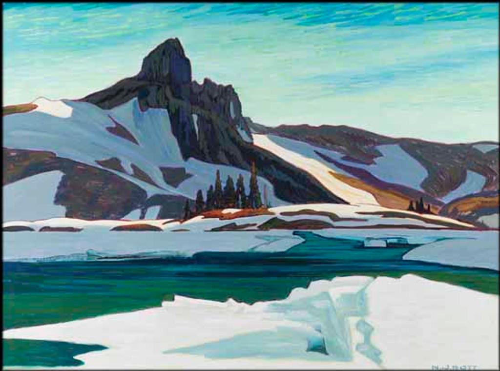 Nicolas Johannes Bott (1944-2021) - Ice Flow at Black Tusk
