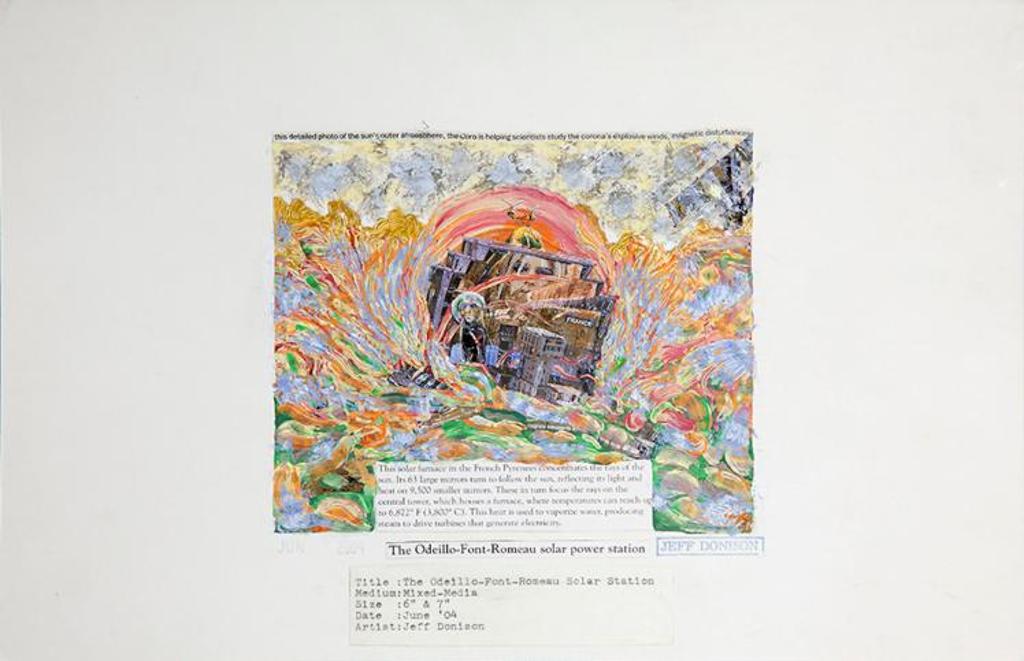 Jeff Donison (1968-2011) - The Odeillo-Font-Romeau Solar Station