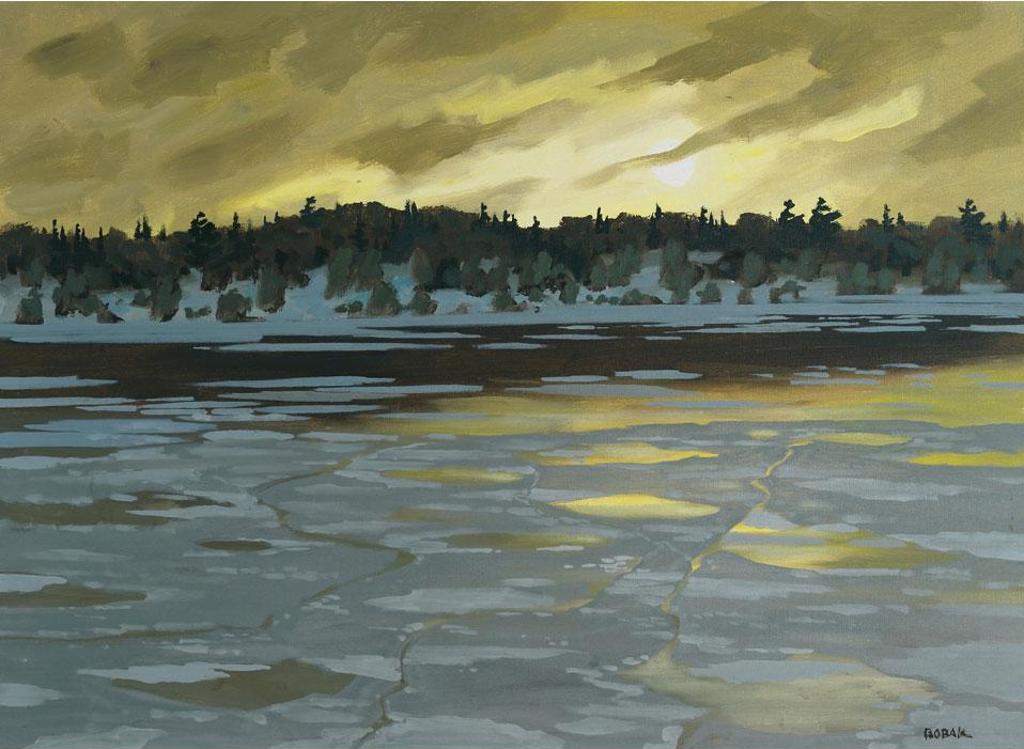 Bruno Joseph Bobak (1923-2012) - Spring Evening