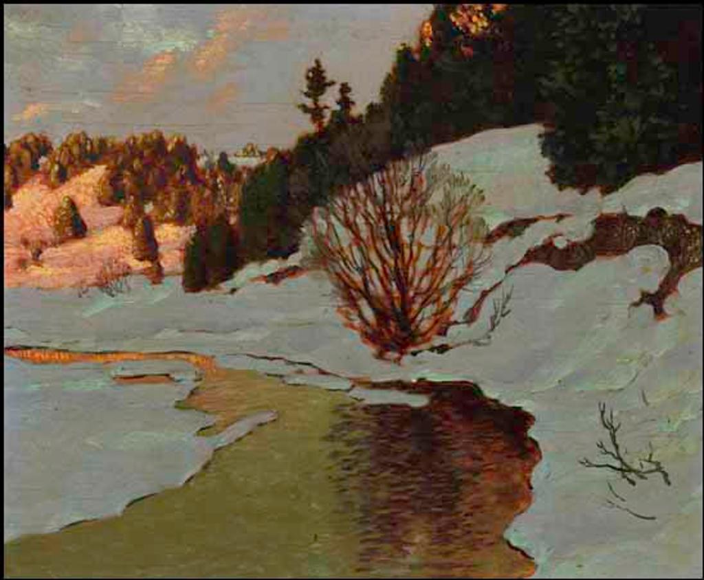 Frank (Franz) Hans Johnston (1888-1949) - Roseate Gleam, York Mills Valley