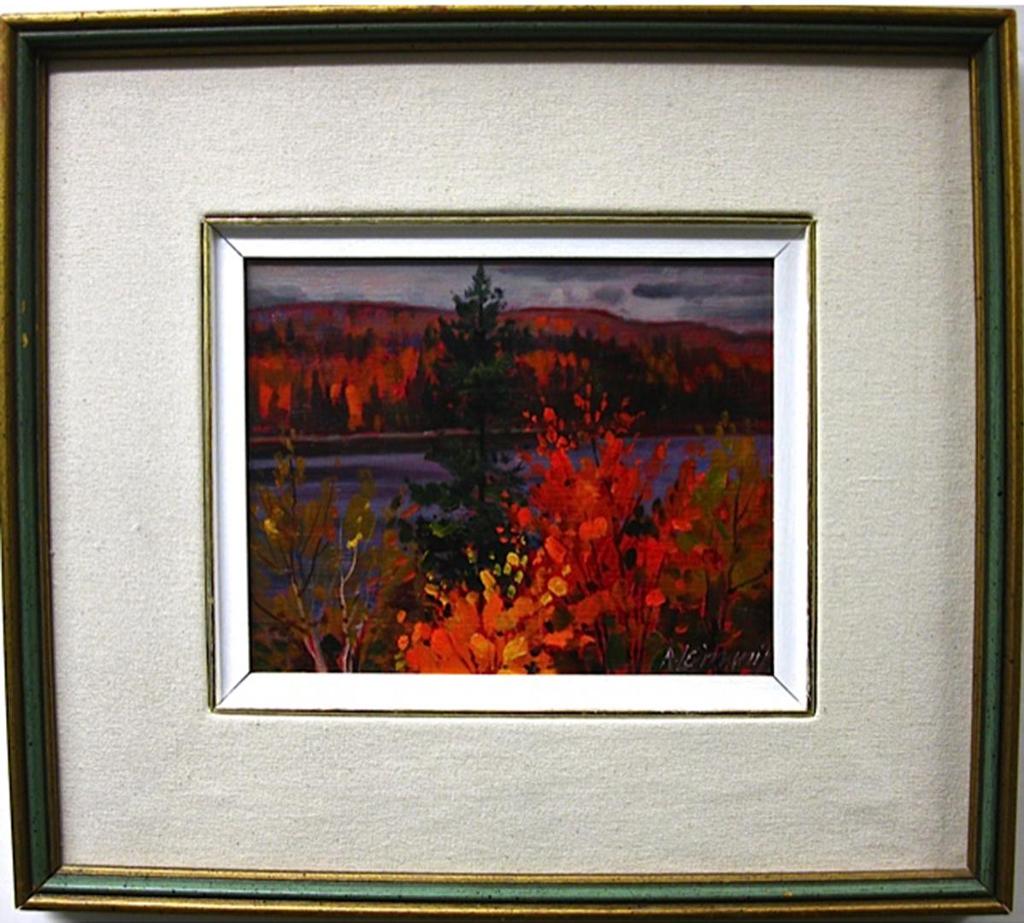 Andris Leimanis (1938) - “Blazing Fall Colours” Algonquin Park, Ont.