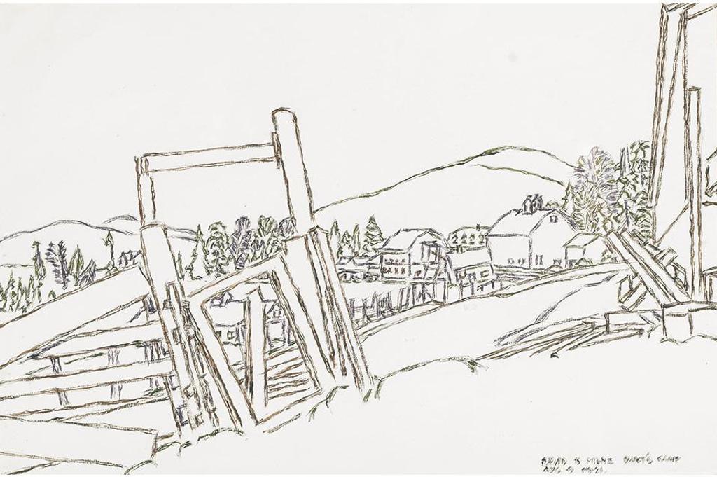 David Browne Milne (1882-1953) - Lumber For The House