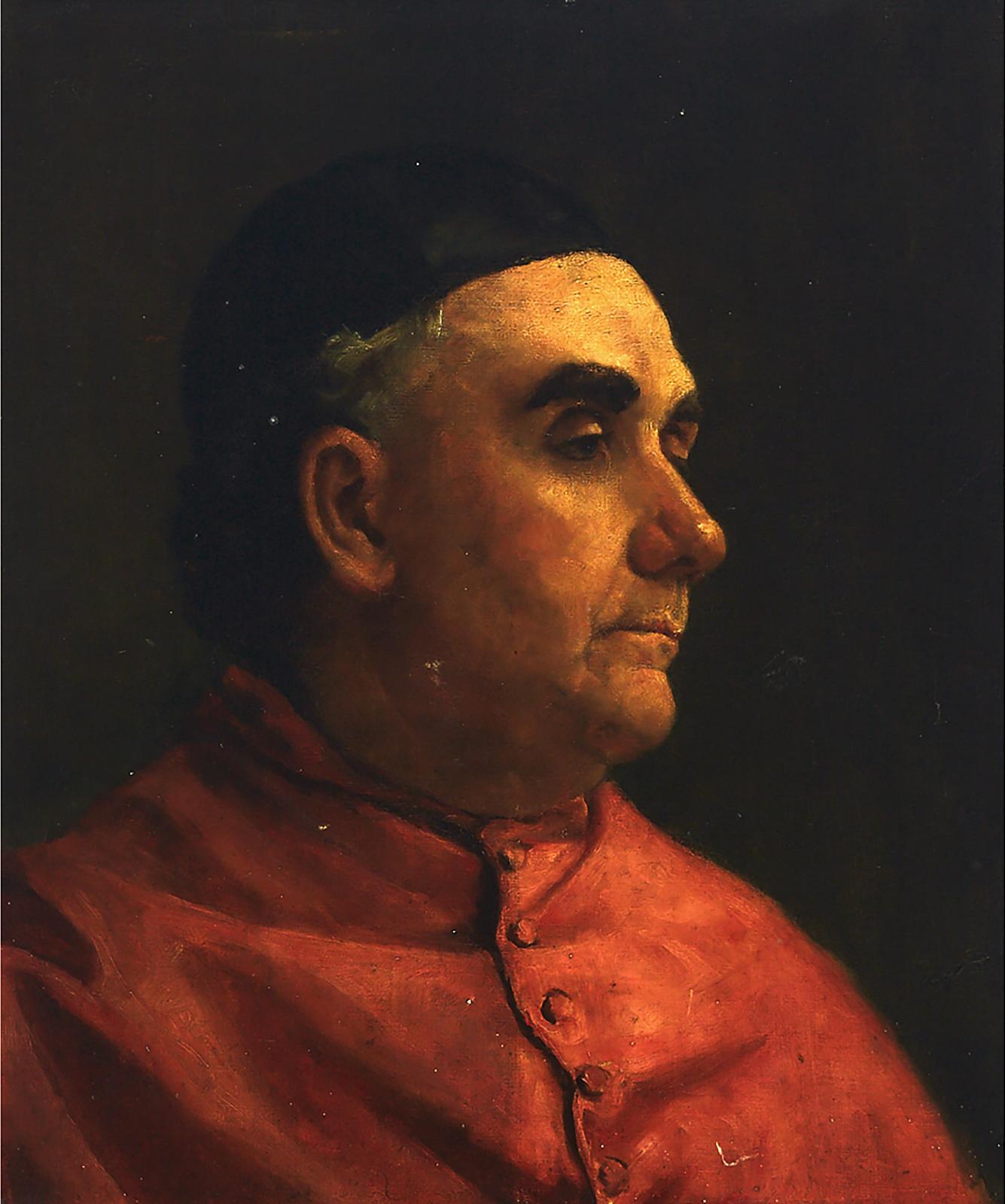 Harriet Mary Ford (1859-1938) - Portrait Of A Cardinal, 1886