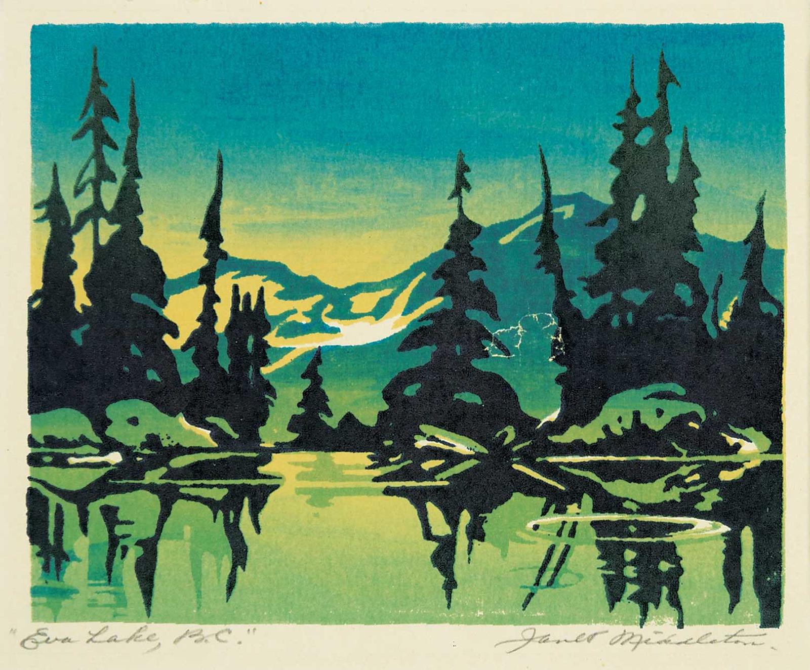 Janet (Holly) B. Middleton (1922-1989) - Eva Lake B.C.