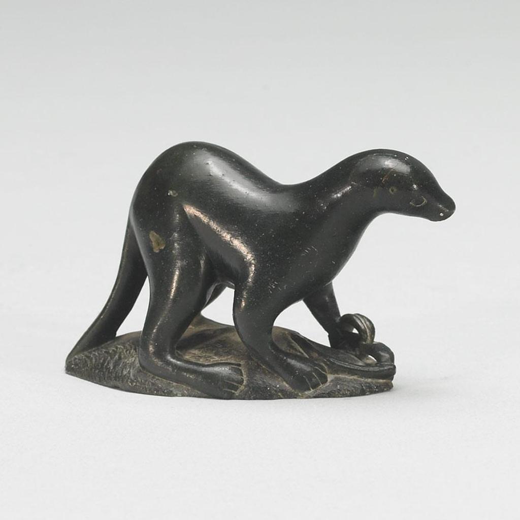 Charlie Sivuarapik (1911-1968) - Otter In Trap