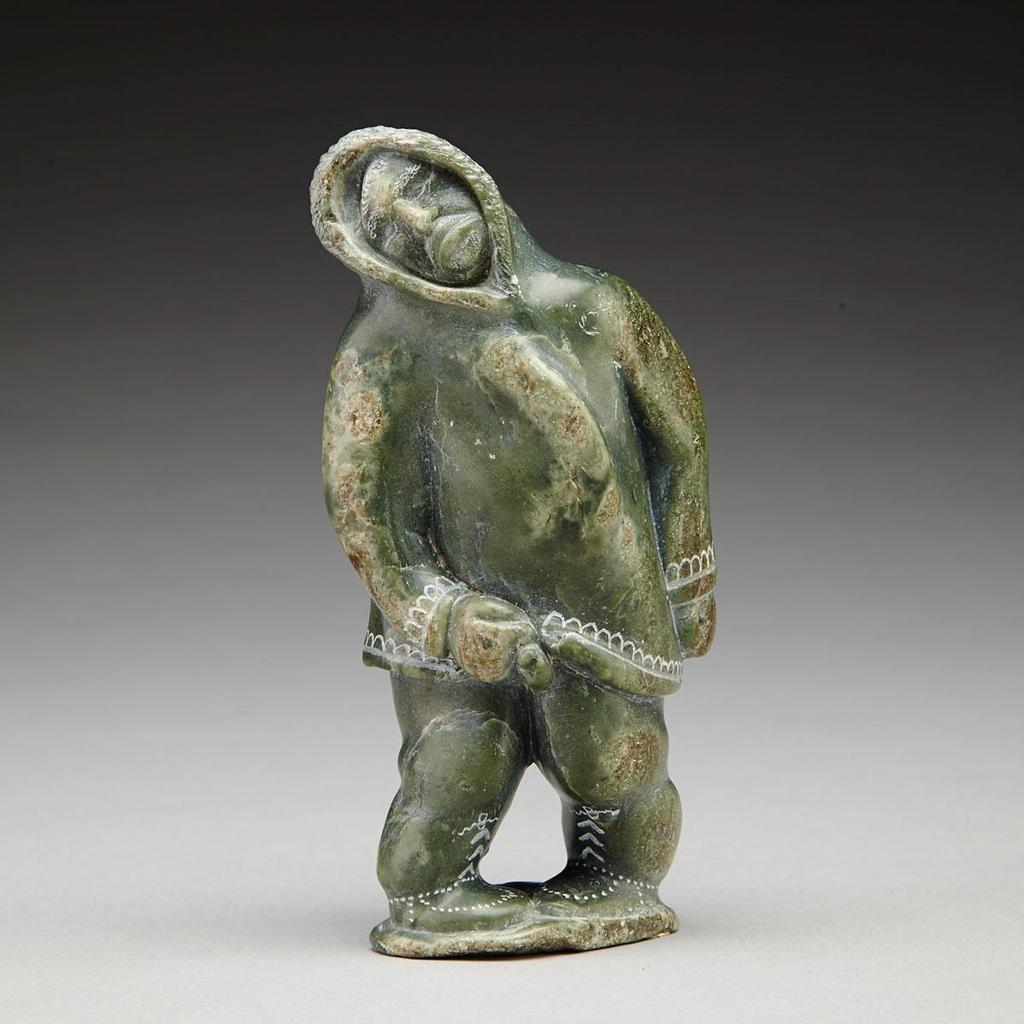 John Tiktak (1916-1981) - Head Of A Smiling Inuk