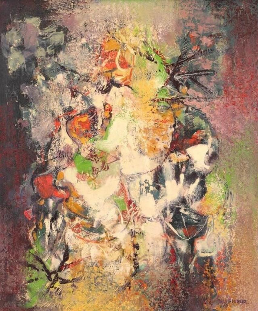 Léon Bellefleur (1910-2007) - Les Aulnes; 1969