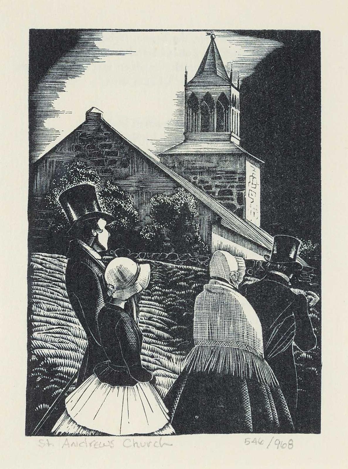 Walter Joseph (W.J.) Phillips (1884-1963) - St.Andrew's Church  #546/968