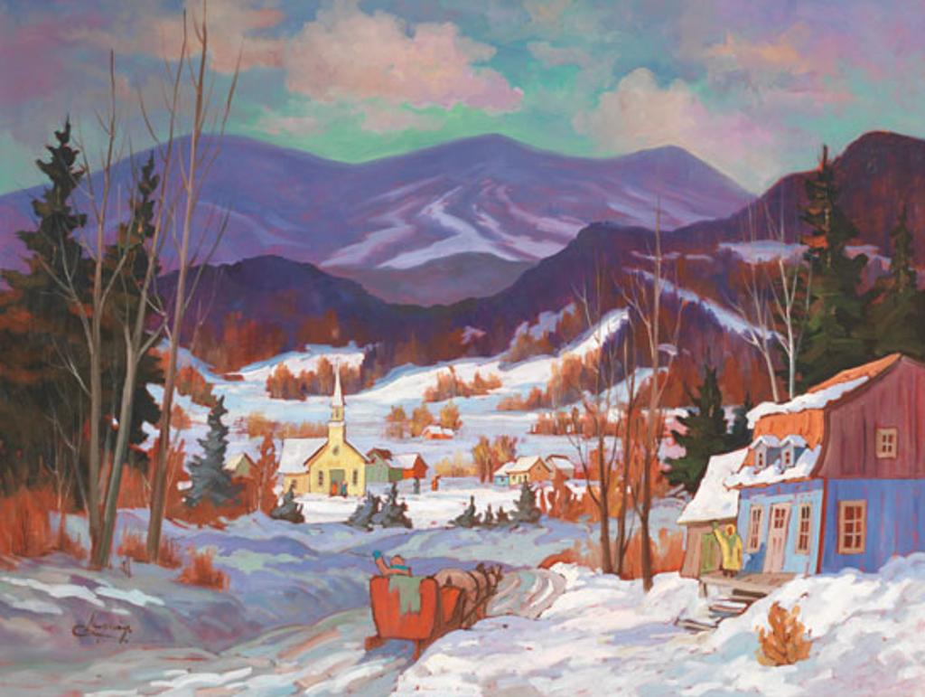 Claude Langevin (1942-2024) - Going to the Village