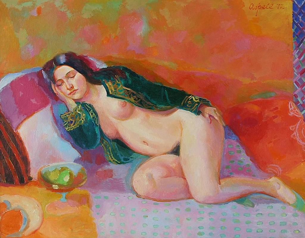 Peter Noel Lawson (Winterhalter) Aspell (1918-2004) - Reclining Figure