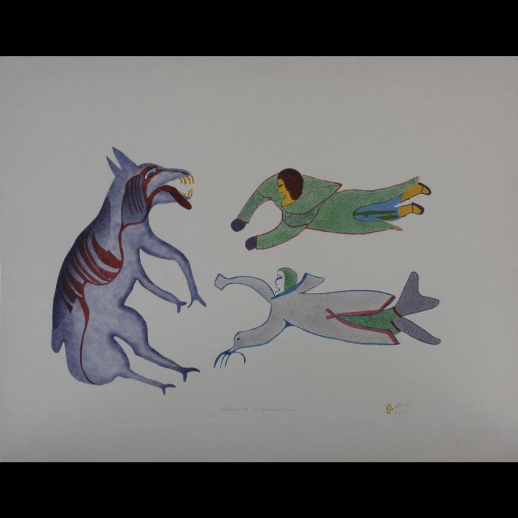 Myra Kukiiyaut (1929-2006) - The Beast
