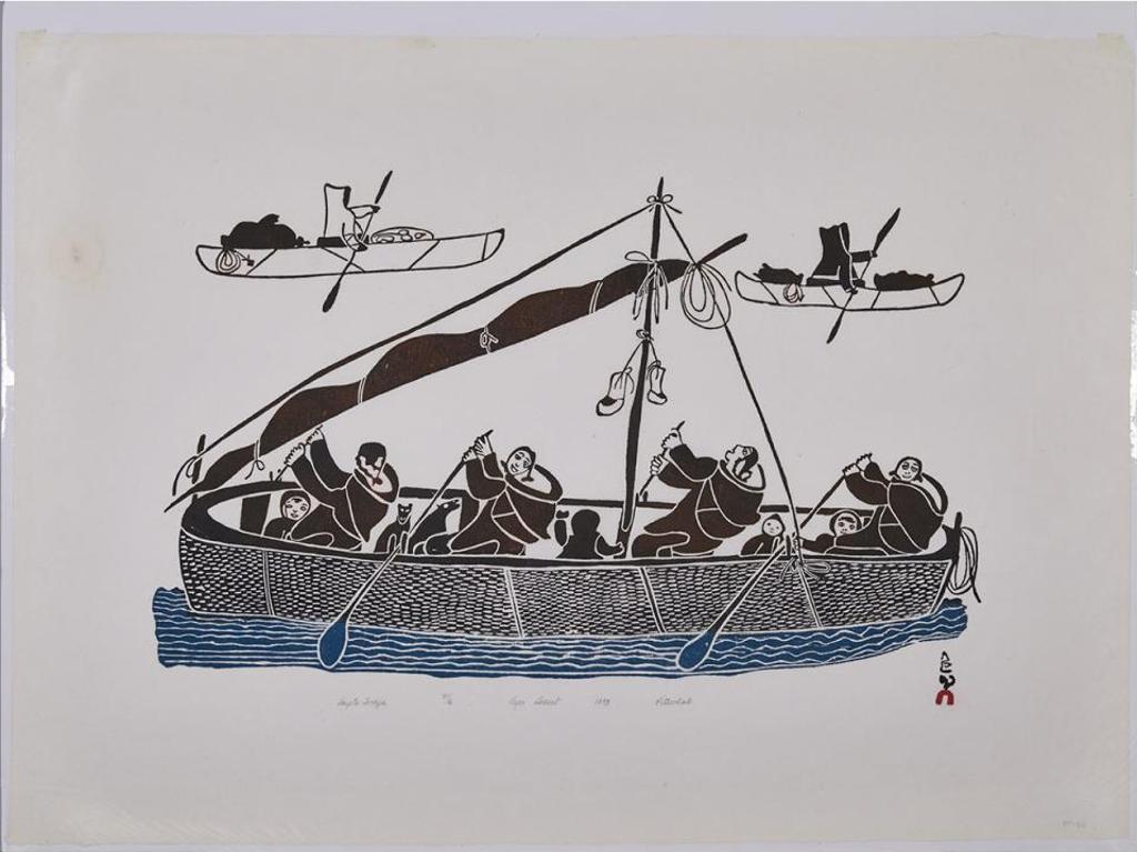 Pitseolak Ashoona (1904-1983) - Trip To Ioodja