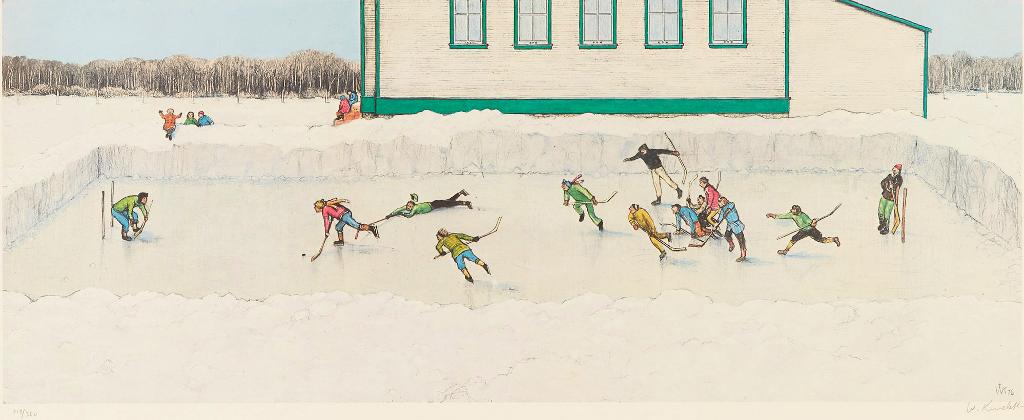 William Kurelek (1927-1977) - Breakaway
