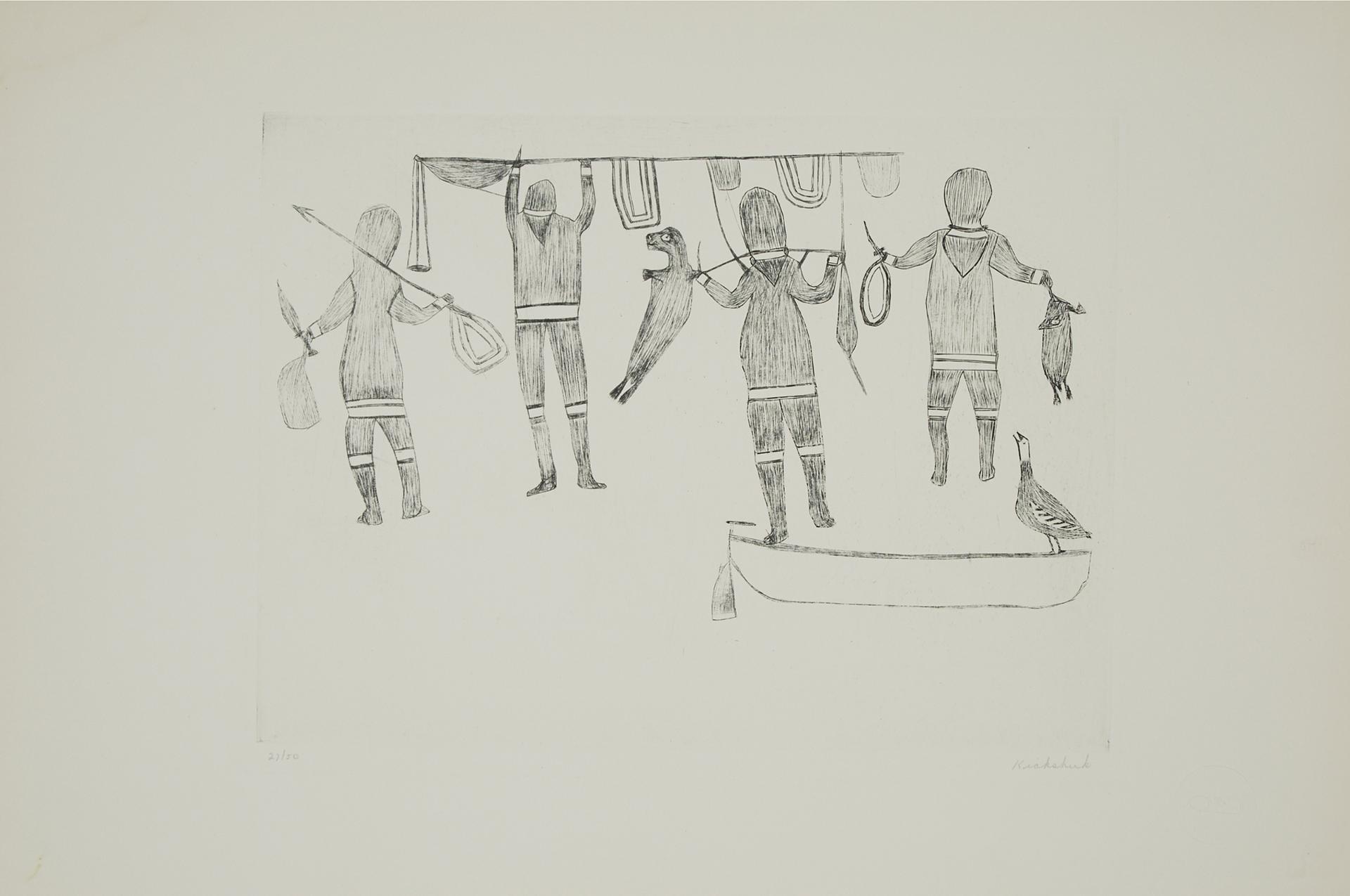 Kiakshuk (1886-1966) - Untitled