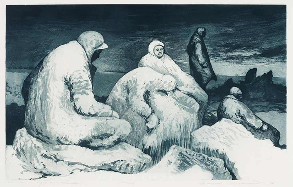 David Lloyd Blackwood (1941-2022) - Kean's Men Waiting for the S.S. Bellaventure