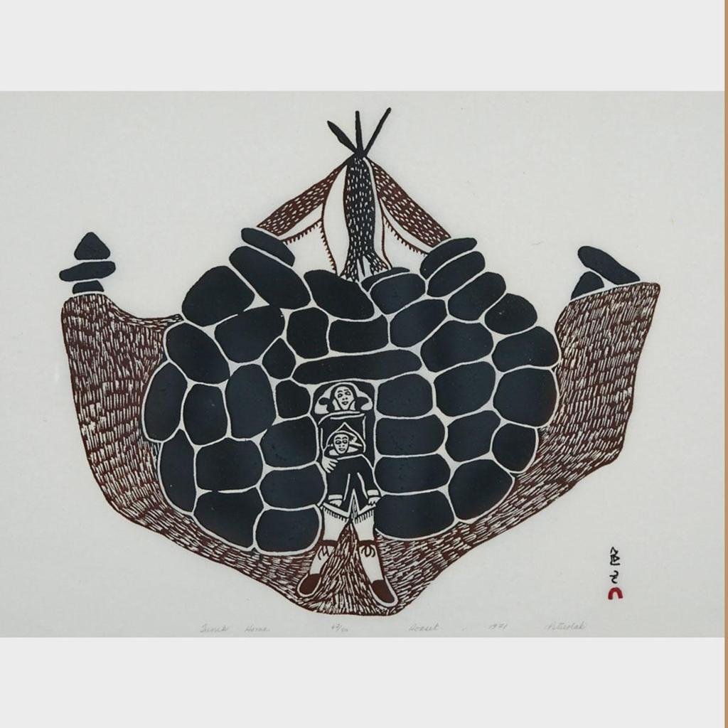 Pitseolak Ashoona (1904-1983) - Inuit House