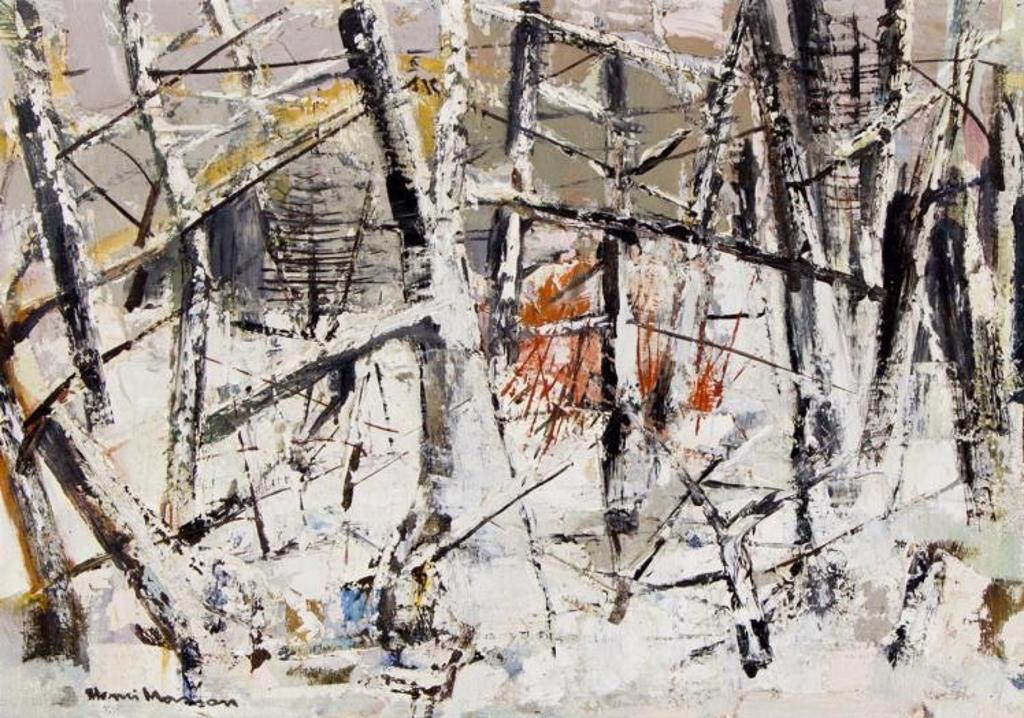 Henri Leopold Masson (1907-1996) - Forest in the Snow