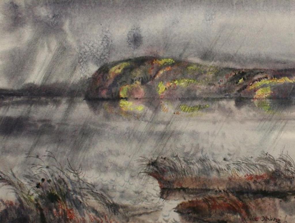 William (Will) Abernethy Ogilvie (1901-1989) - Passing Rain, Palgrave