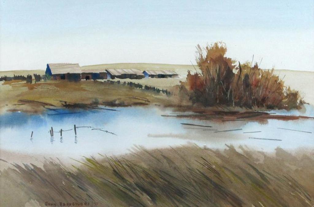 John Henry Herreilers (1924-2001) - Slough By The Farm; 1970