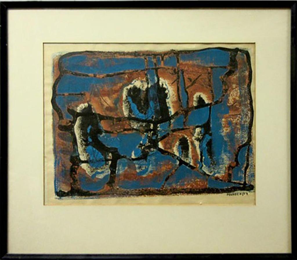 Jack Henry Pollock (1930-1992) - Untitled (Abstract); Country House