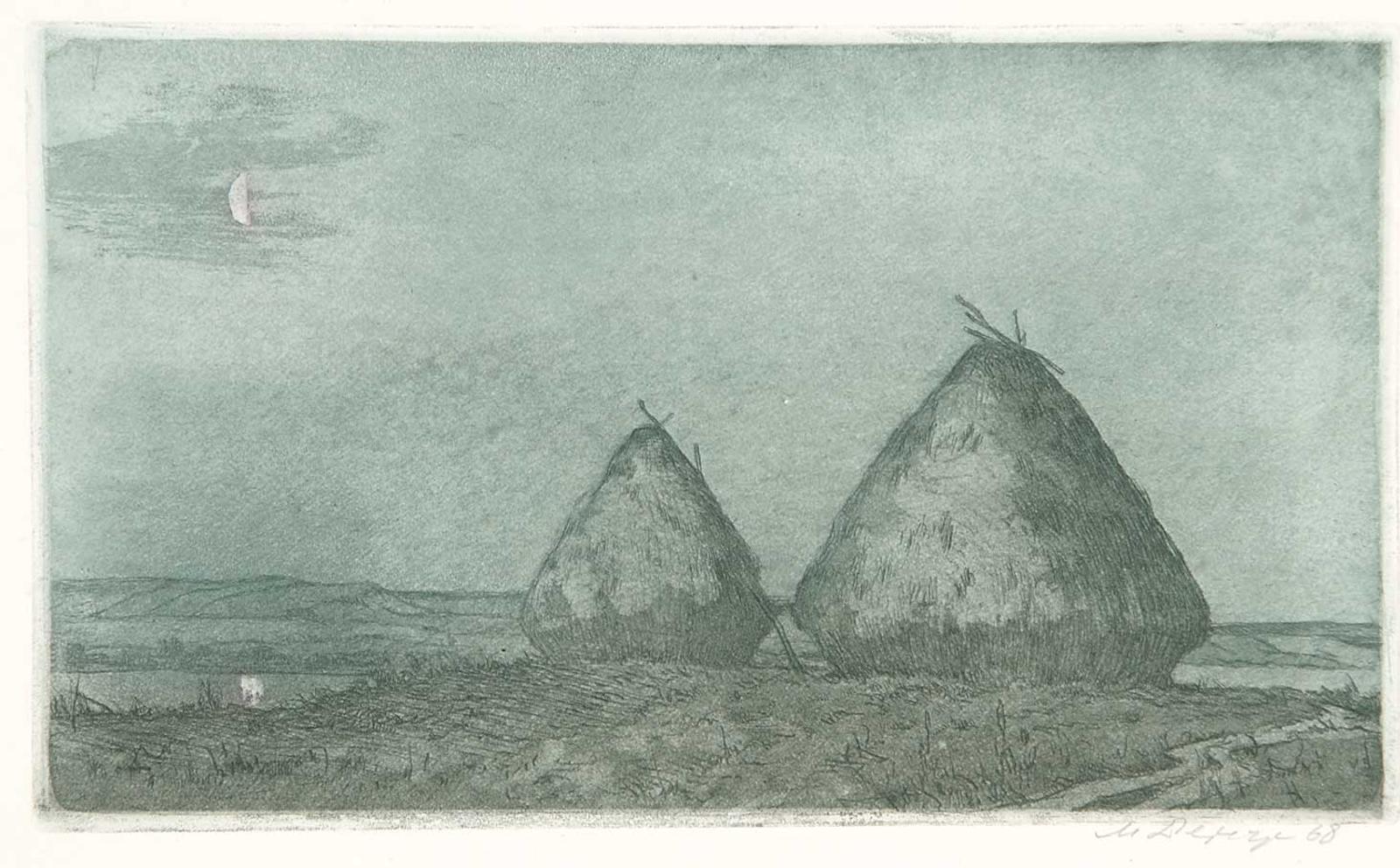 Mykhailo Hordioyovich Derehus (1904-1997) - 60 Sheaves / Stacks