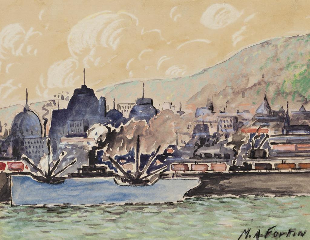 Marc-Aurèle de Foy Suzor-Coté (1869-1937) - Port of Montreal