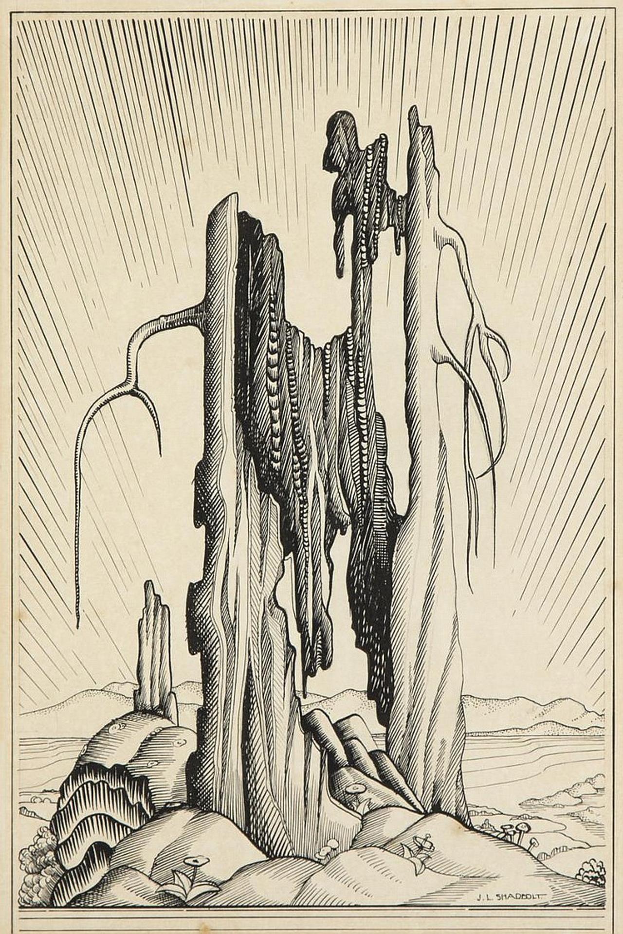 Jack Leaonard Shadbolt (1909-1998) - Illustration to 