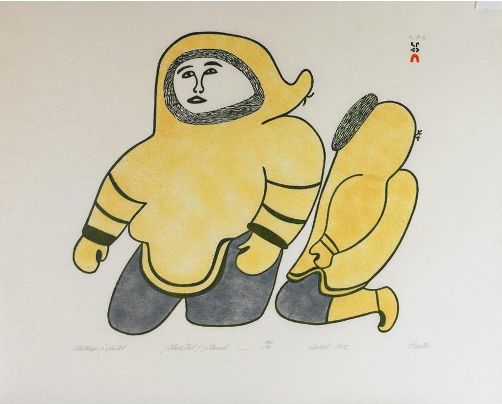 Pauta Saila (1916-2009) - Mother And Child