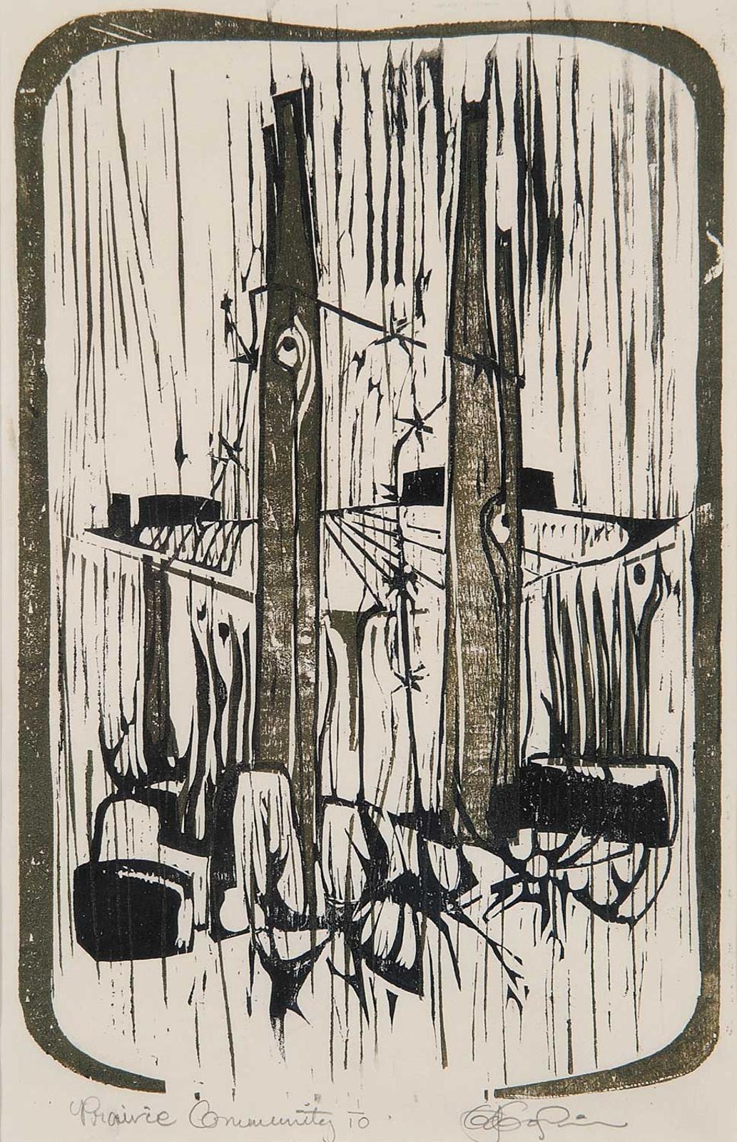 Edward William (Ted) Godwin (1933-2013) - Prairie Community #1/10