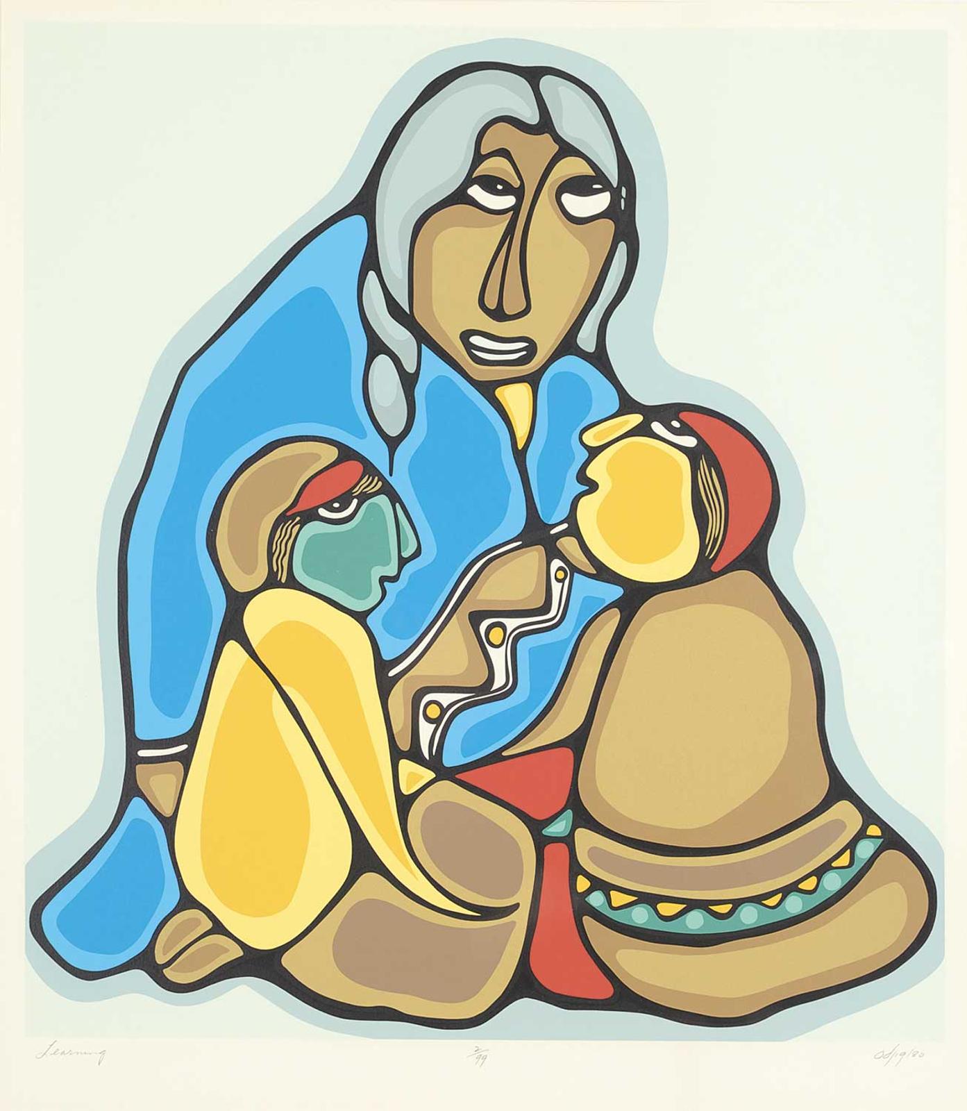 Daphne Odjig (1919-2016) - Learning  #2/99