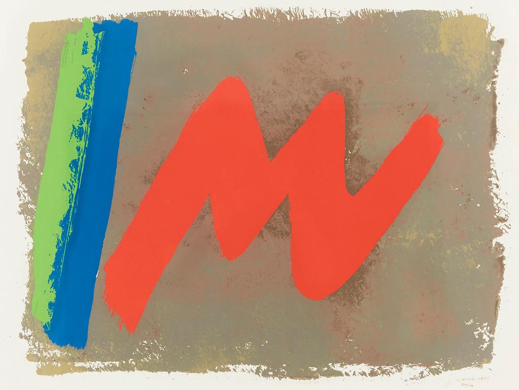 Jack Hamilton Bush (1909-1977) - Red M
