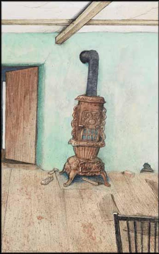 William Kurelek (1927-1977) - Potbelly Stove