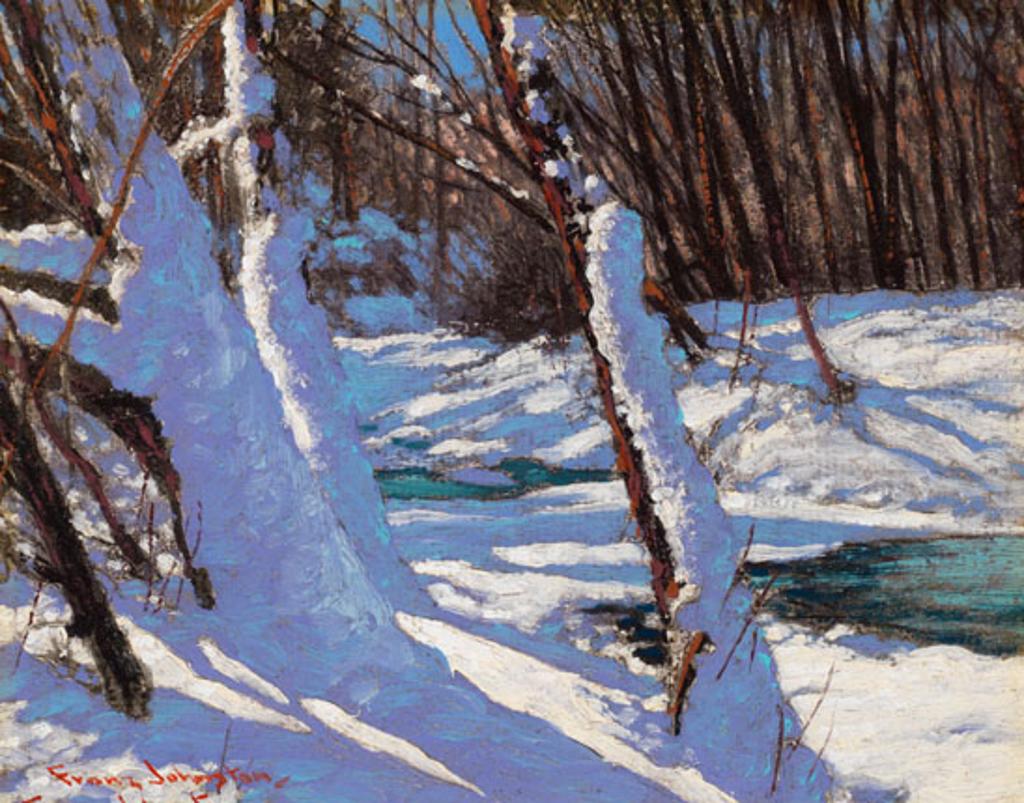 Frank (Franz) Hans Johnston (1888-1949) - A Quiet Corner