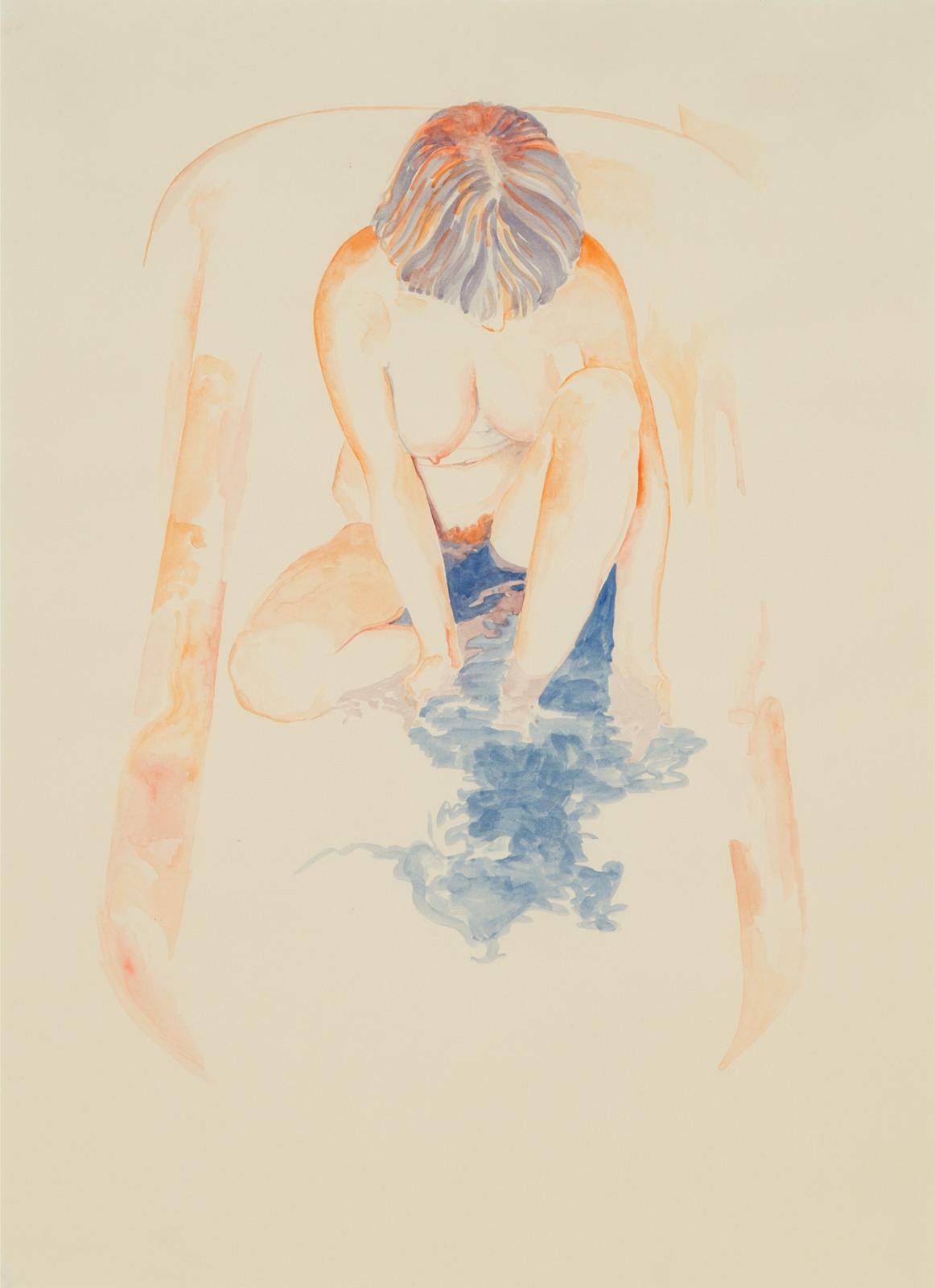 Mary Frances West Pratt (1935-2018) - Donna In Bath