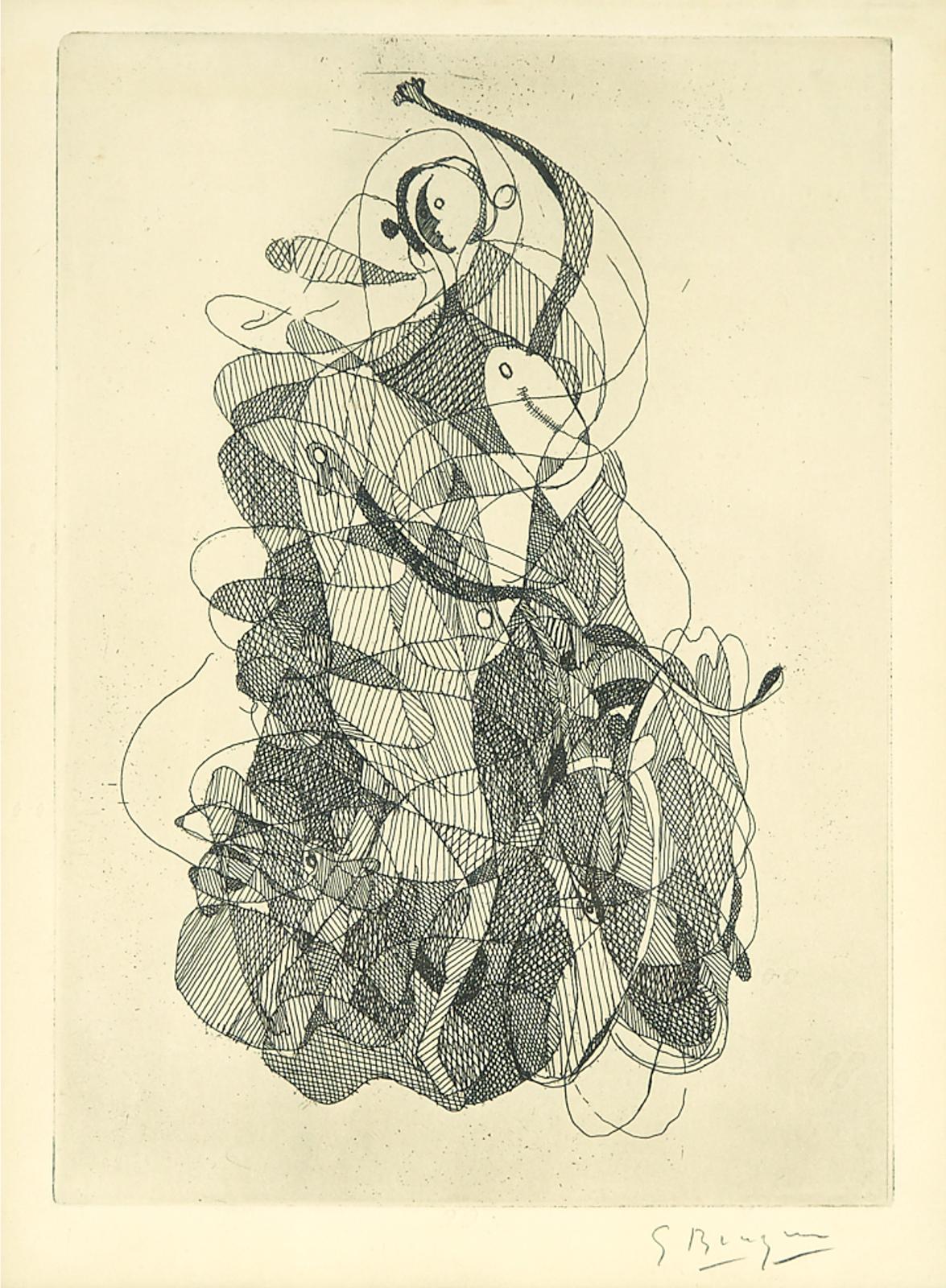 Georges Braque (1882-1963) - La Danse (The Dance), From The Book