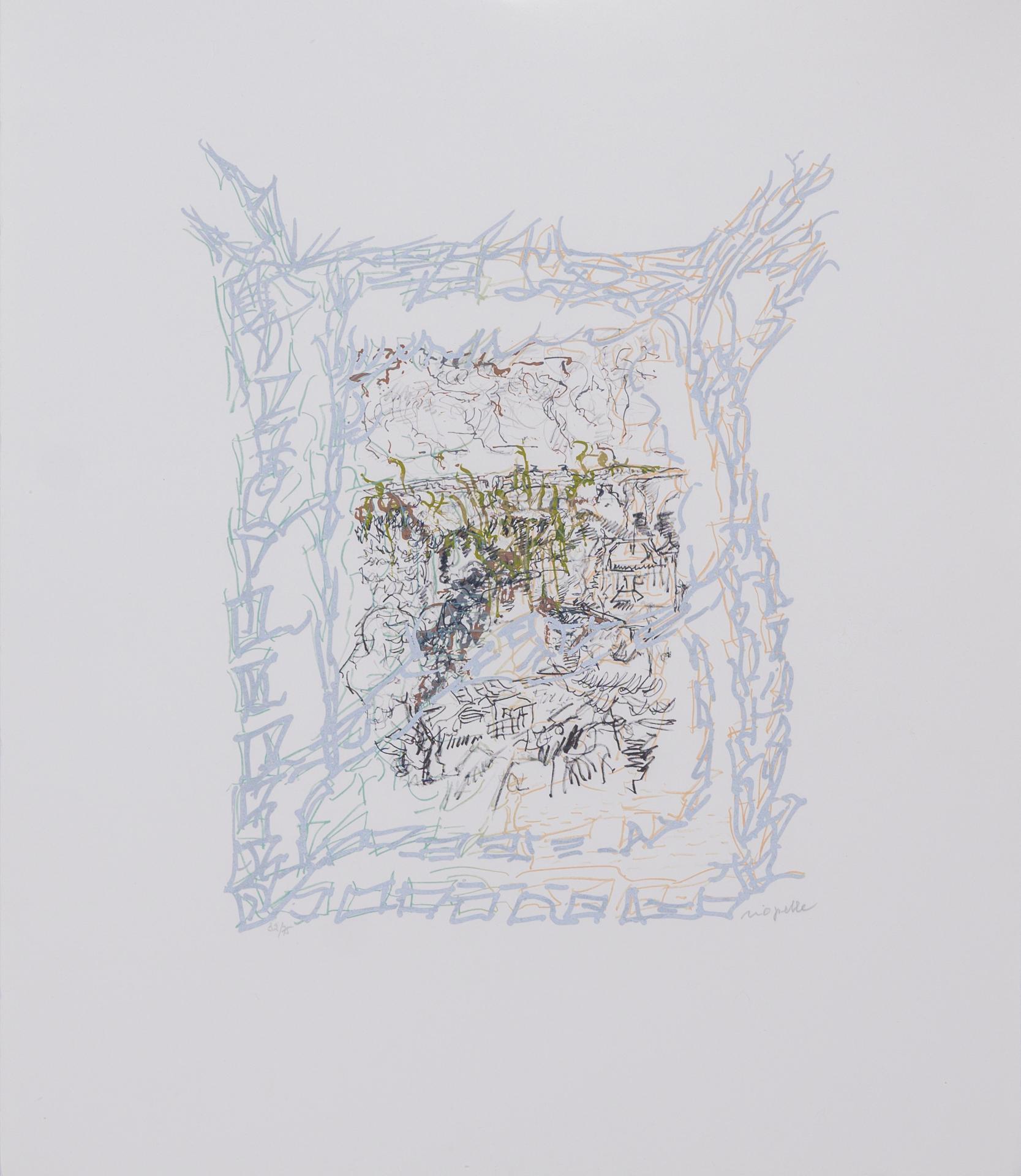 Jean-Paul Riopelle (1923-2002) - Vue de chez Monet, 1985