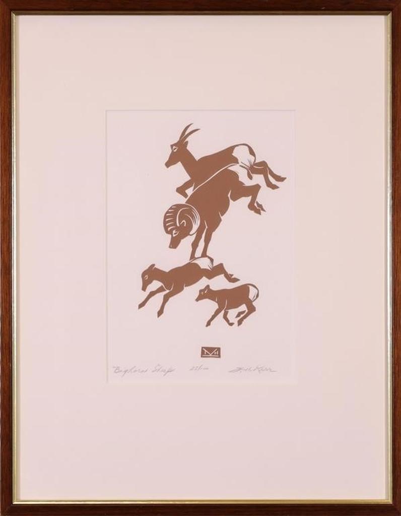 Illingworth Holey (Buck) Kerr (1905-1989) - Bighorn Sheep; ed. #25/100