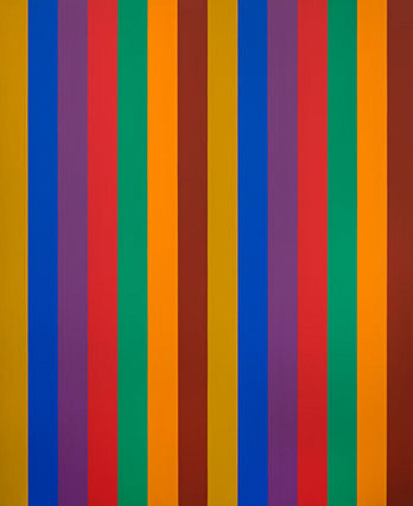 Guido Molinari (1933-2004) - Sérielle ocre-brun
